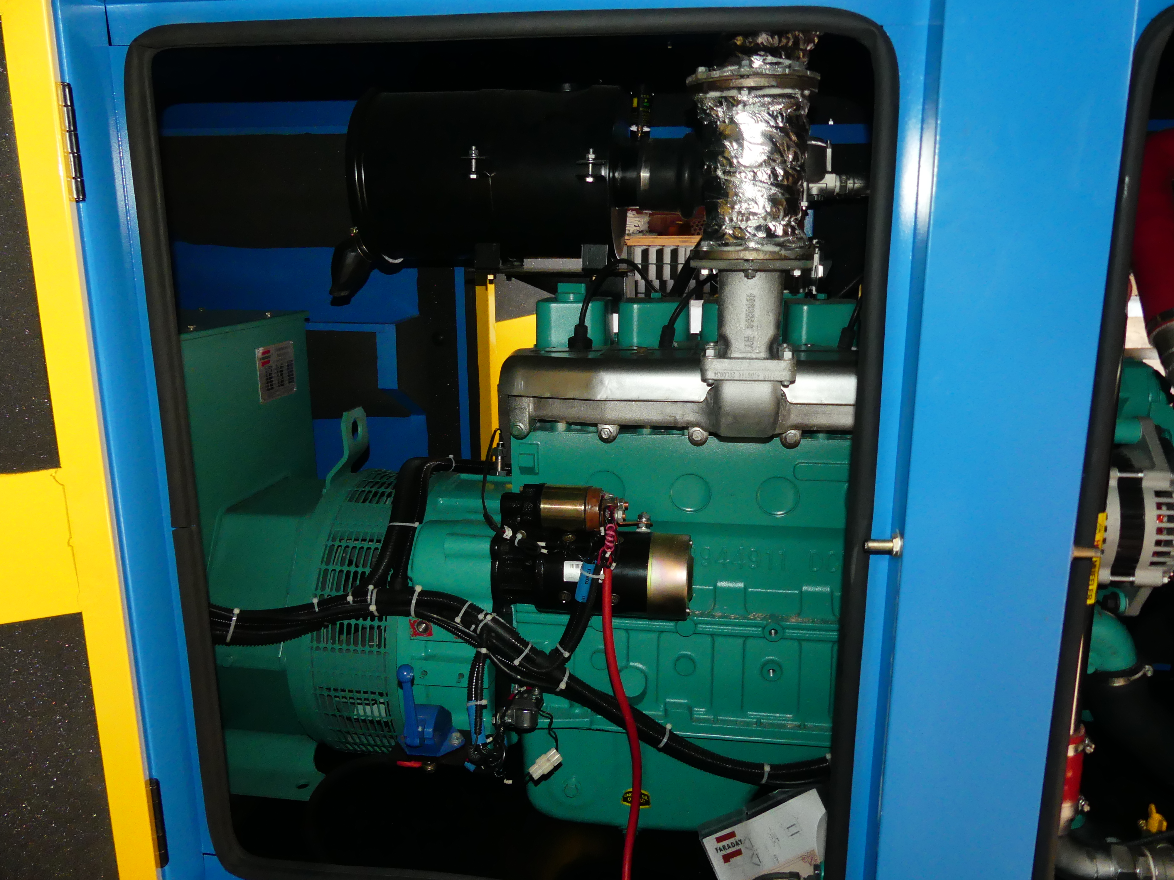 40 kW elektrisch LPG Flüssiggasgenerator / BHKW 